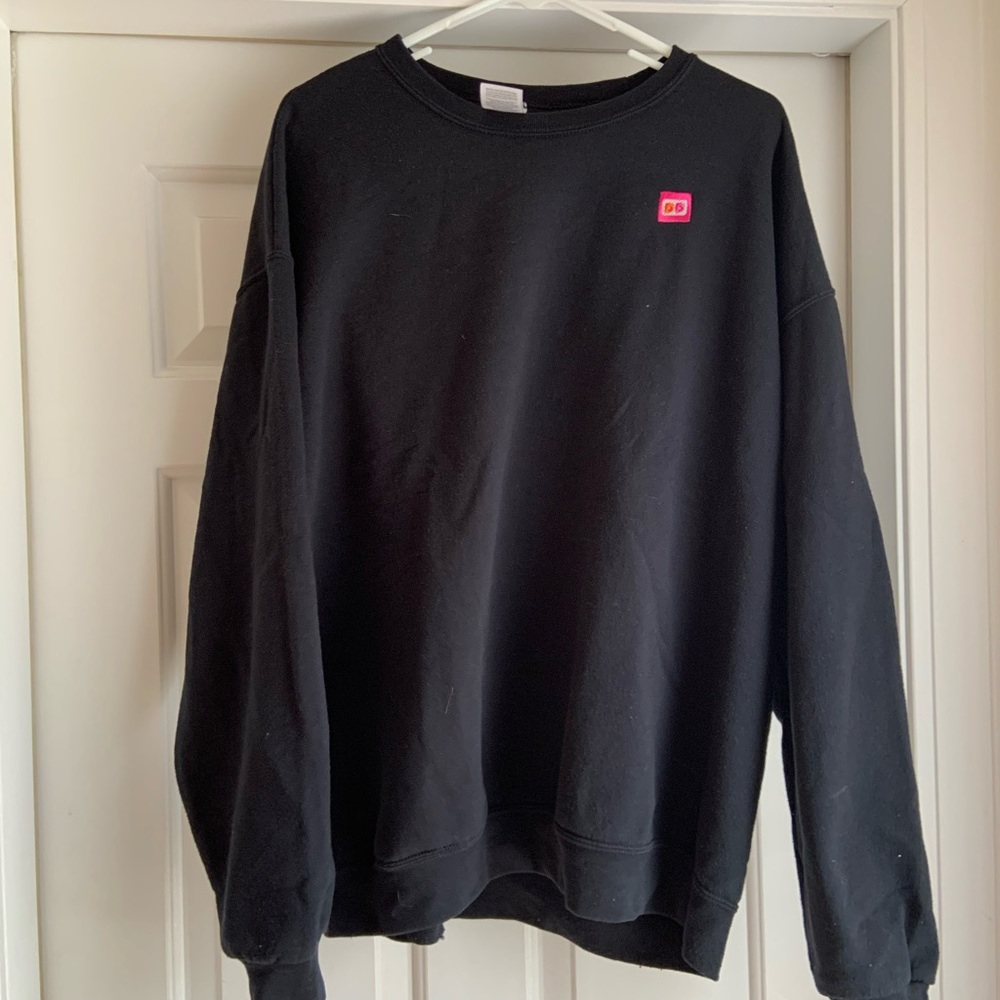 Mens Dunkin Donuts Embroidered Crewneck